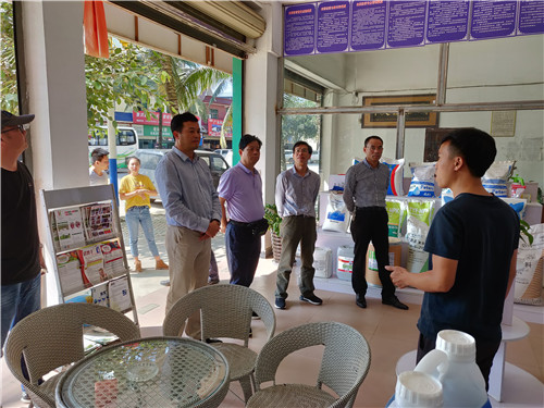 浙江省農業(yè)生產(chǎn)資料流通協(xié)會赴云南考察調研