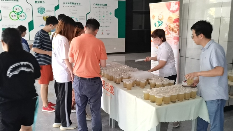 浙農(nóng)科創(chuàng)園開(kāi)展&ldquo;高溫助企送清涼&rdquo;活動(dòng)