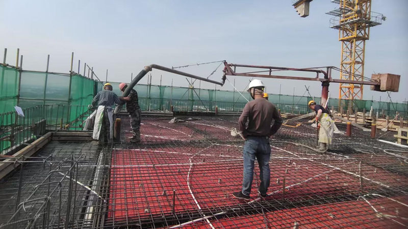 濟(jì)寧華都國(guó)濱府&middot;璞悅項(xiàng)目一期工程全面封頂